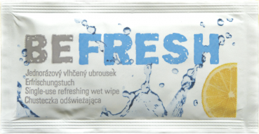 Be Fresh Erfrischungstuch,  4 Pack (400 Stk)